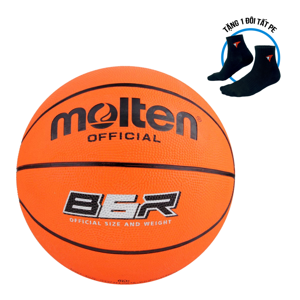 Bóng rổ Cao su Molten B6R - Size 6