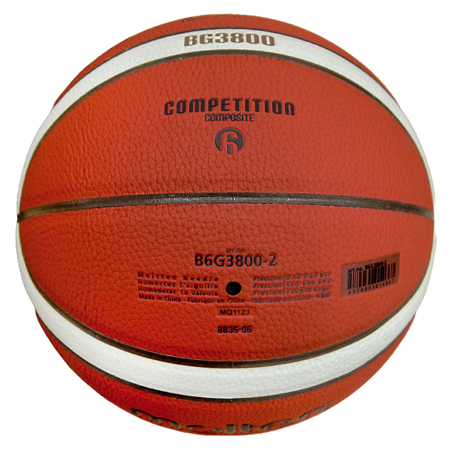 Bóng rổ Molten B6G3800-2 - Size 6 - Ảnh 3