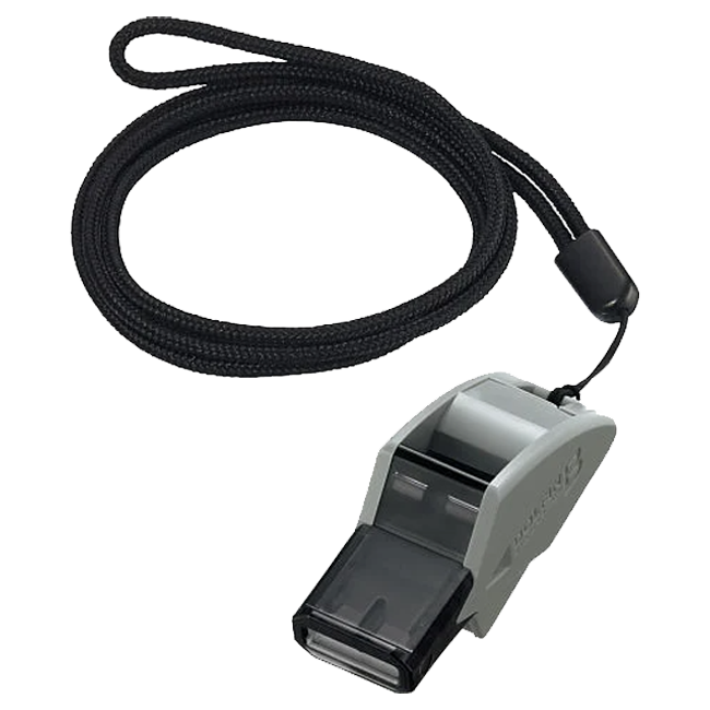 Còi dây đeo Bóng rổ Molten Dolfin B Xám