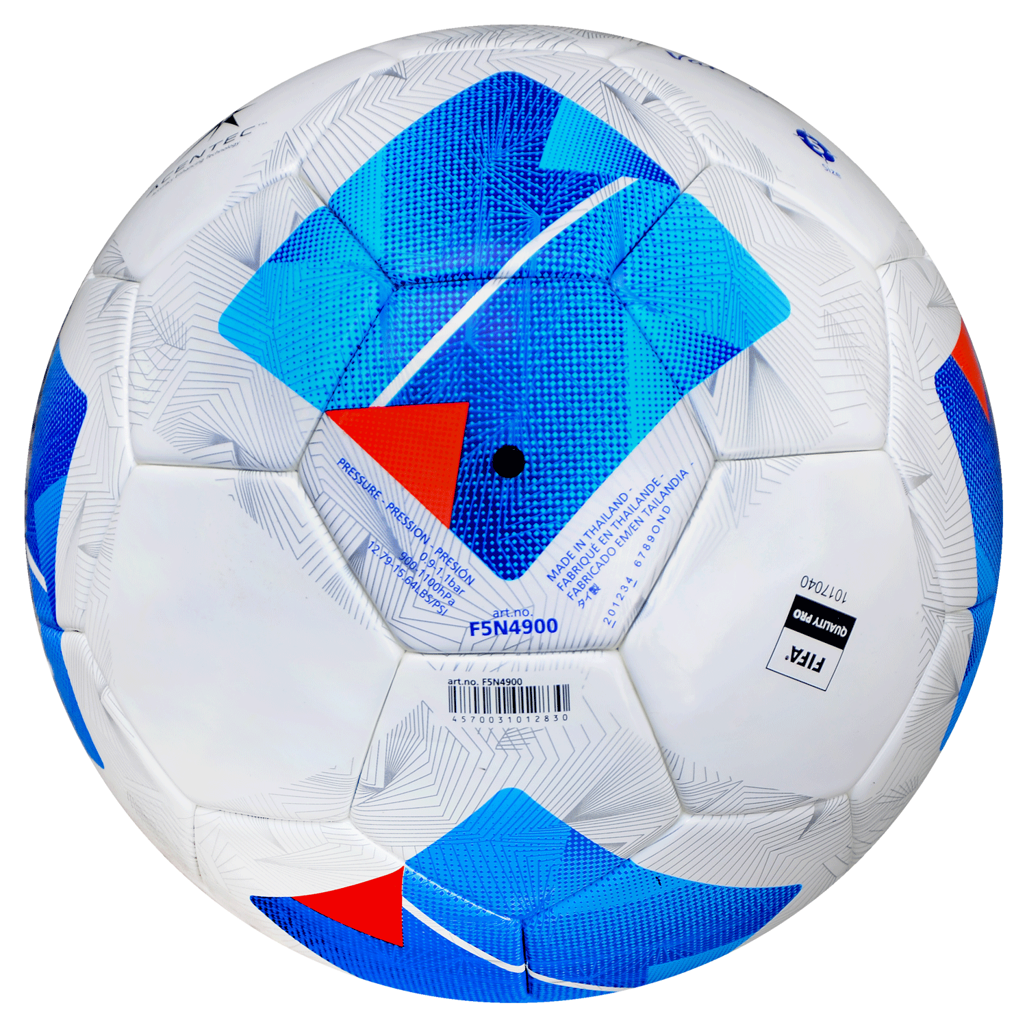 Bóng đá số 5 Molten F5N4900 - Tiêu chuẩn FIFA Quality Pro - Ảnh 6