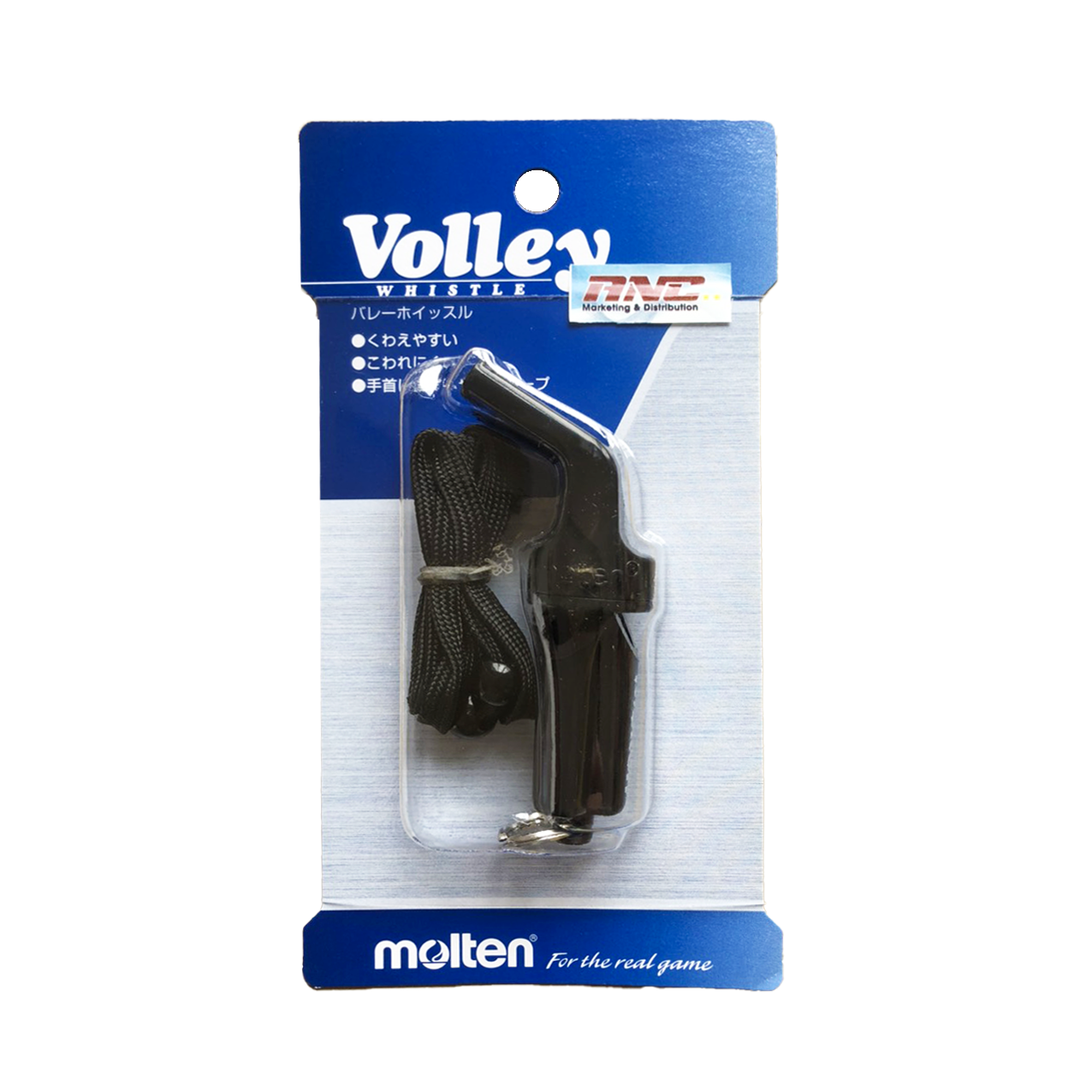 Còi bóng chuyền Molten WVBK màu Đen - Ảnh 3