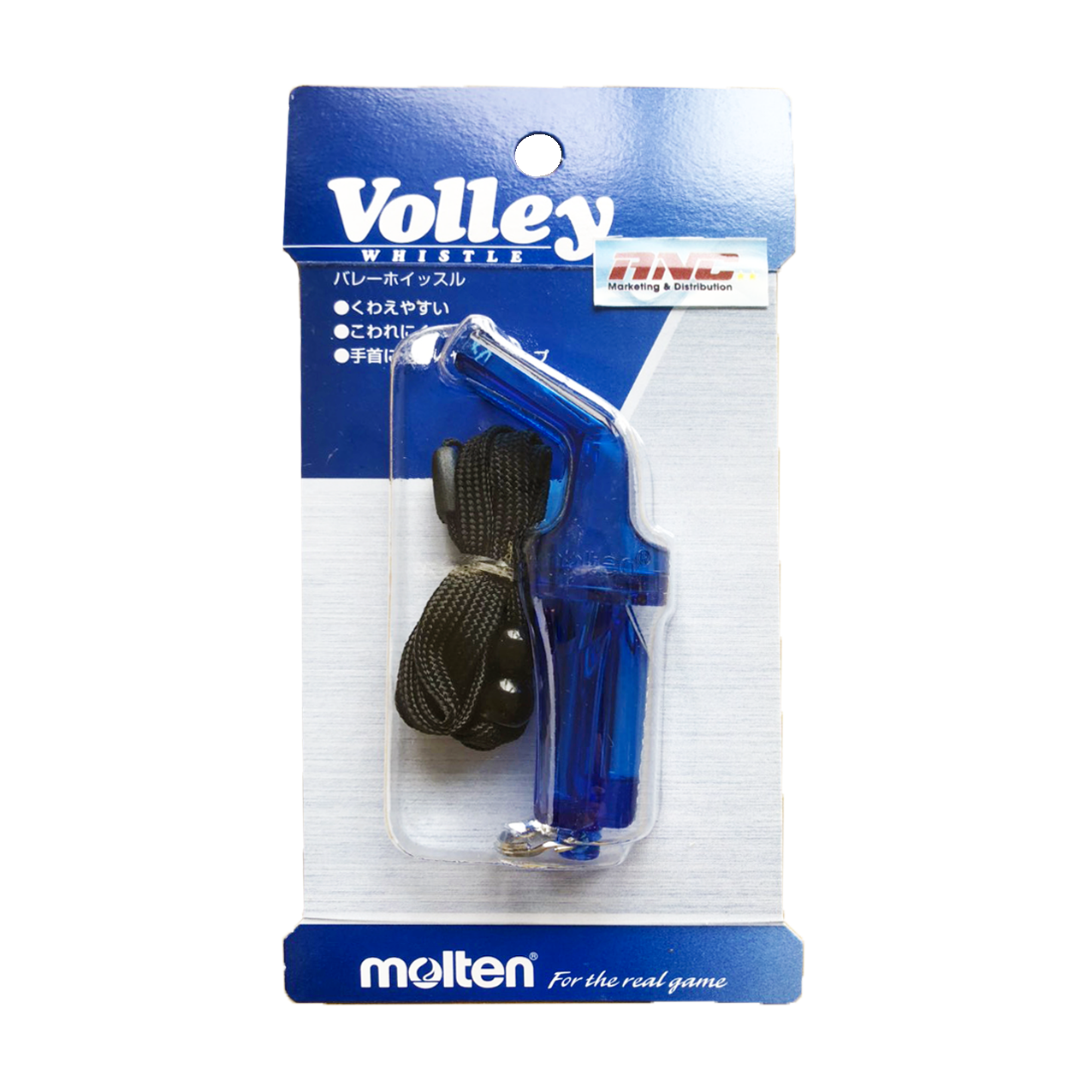 Còi bóng chuyền Molten WVSKB màu Xanh - Ảnh 2